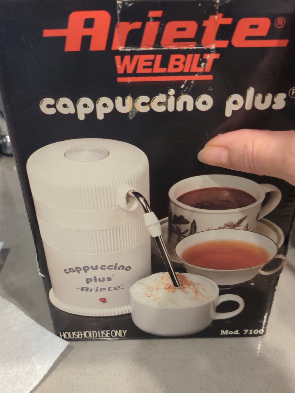 Welbilt Cappuccino Plus Steam Milk Frother - White